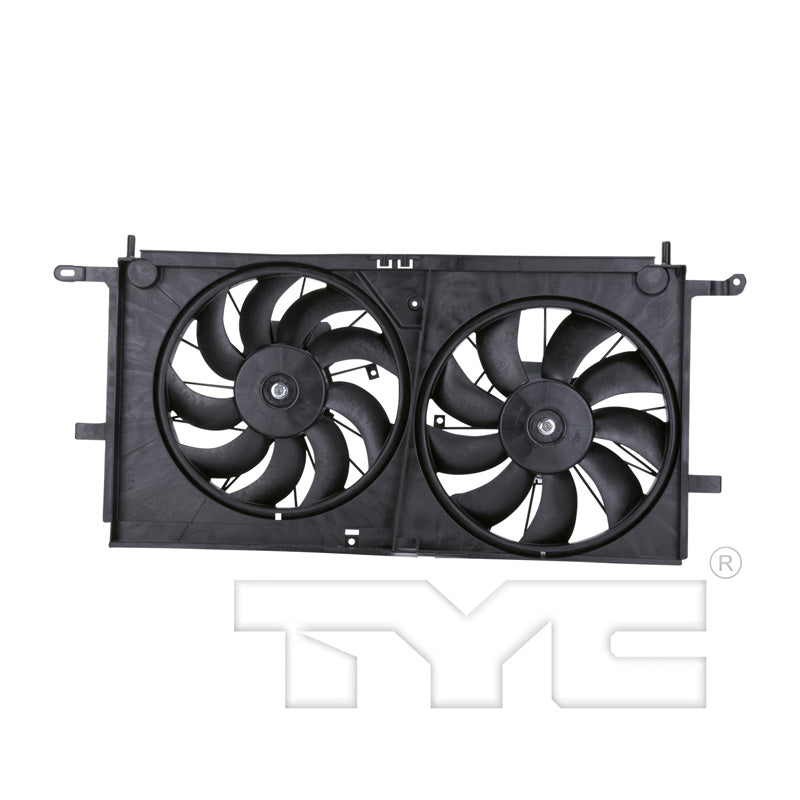TYC Cooling Fan Assembly for Chevy Venture 2001-2005 w/o Rear A/C OEM # 10312887