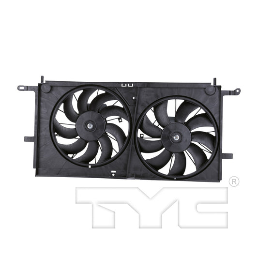 TYC Cooling Fan Assembly for Chevy Venture 2001-2005 w/o Rear A/C OEM # 10312887
