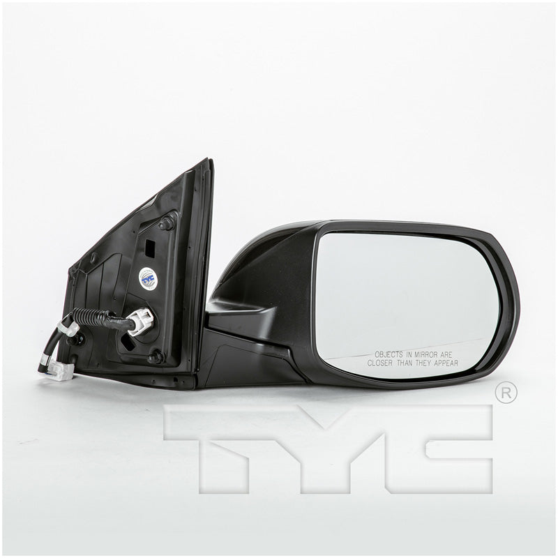 Honda Passenger Side Mirror with OEM #  76201-T0A-A11ZC TYC #  4750441