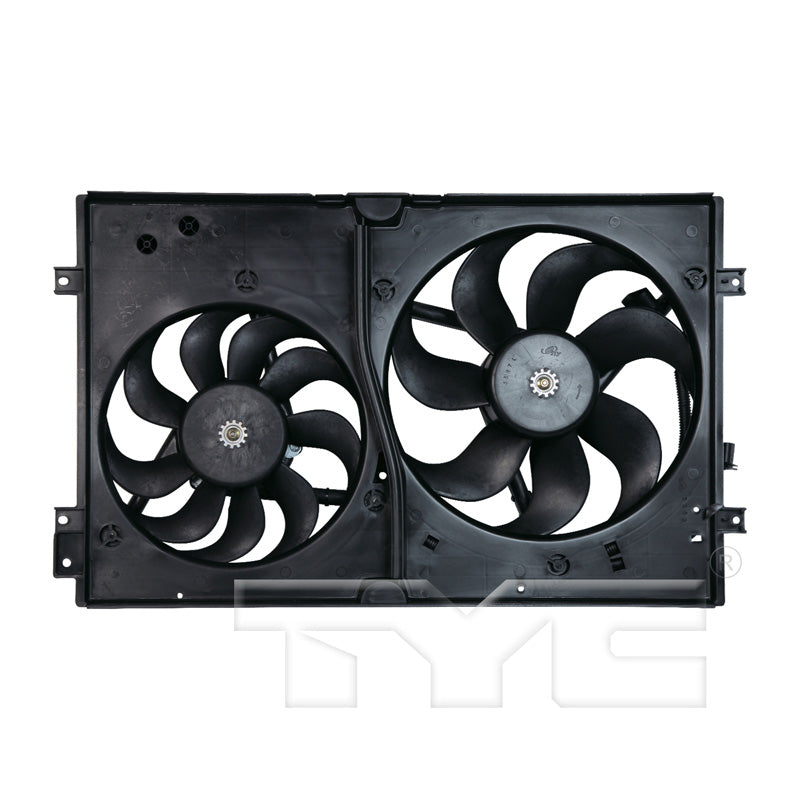 TYC Cooling Fan Assembly for Volkswagen Golf 1999-2005 OEM # 1C0 959 455 C