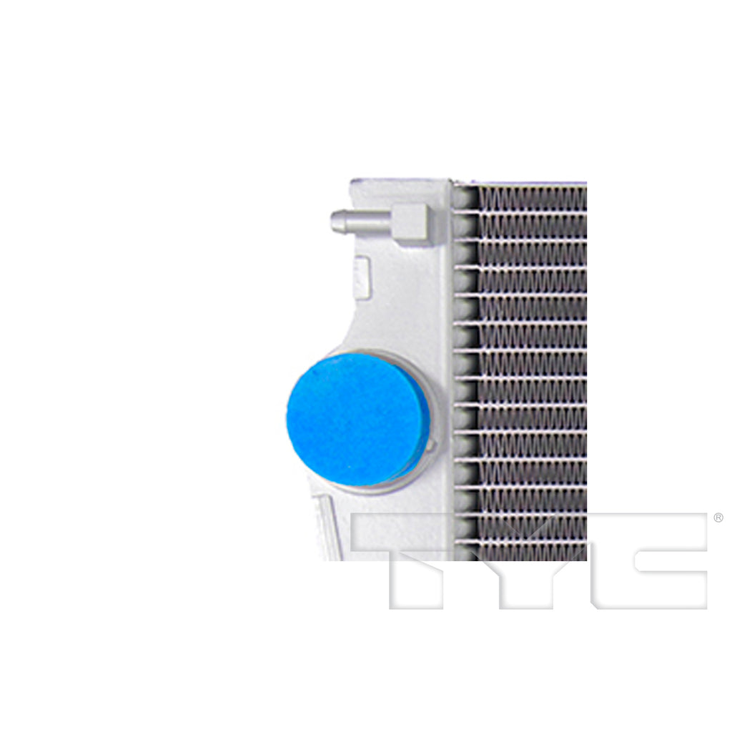 BMW Radiator with OEM #  17 11 7 585 035 TYC #  13336
