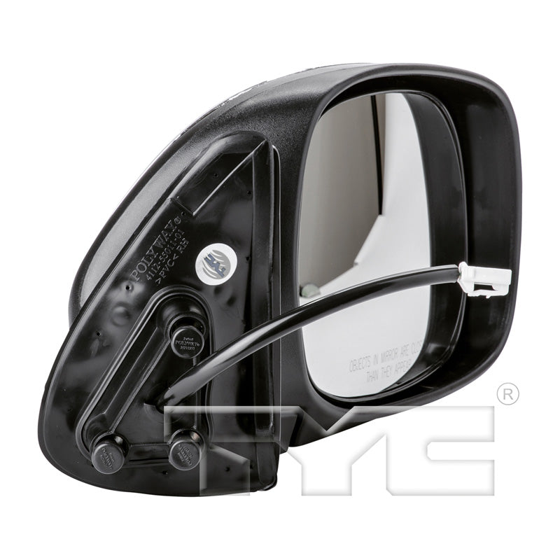 Toyota Passenger Side Mirror with OEM #  87910-0C040 TYC #  5330231
