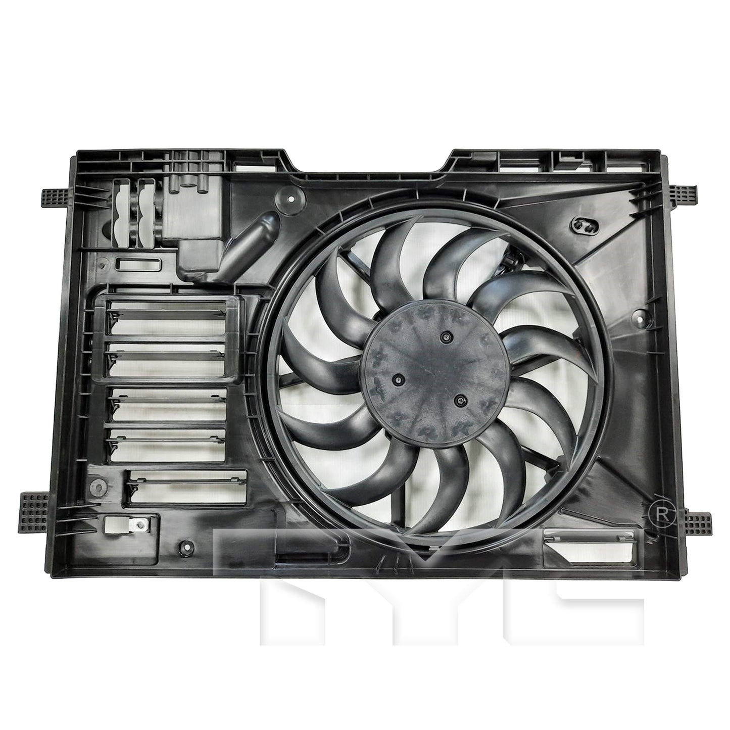TYC Cooling Fan Assembly for Ford Transit Connect 2019-2023 OEM # KV6Z 8C607 B