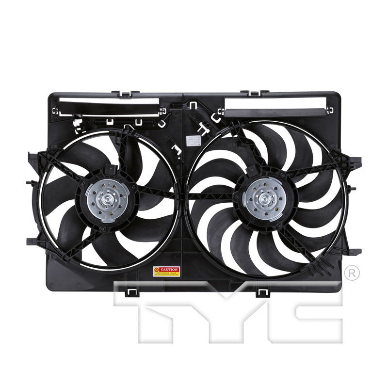 TYC Cooling Fan Assembly for Audi Q5 2009-2017 OEM # 8K0 121 207 A