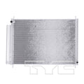 Honda A/C Condenser with OEM # 80110-T3V-A01 TYC #  4250