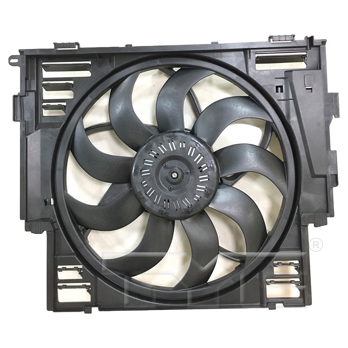 TYC Cooling Fan Assembly for BMW 528i xDrive 2012-2016 OEM # 17 41 7 618 787
