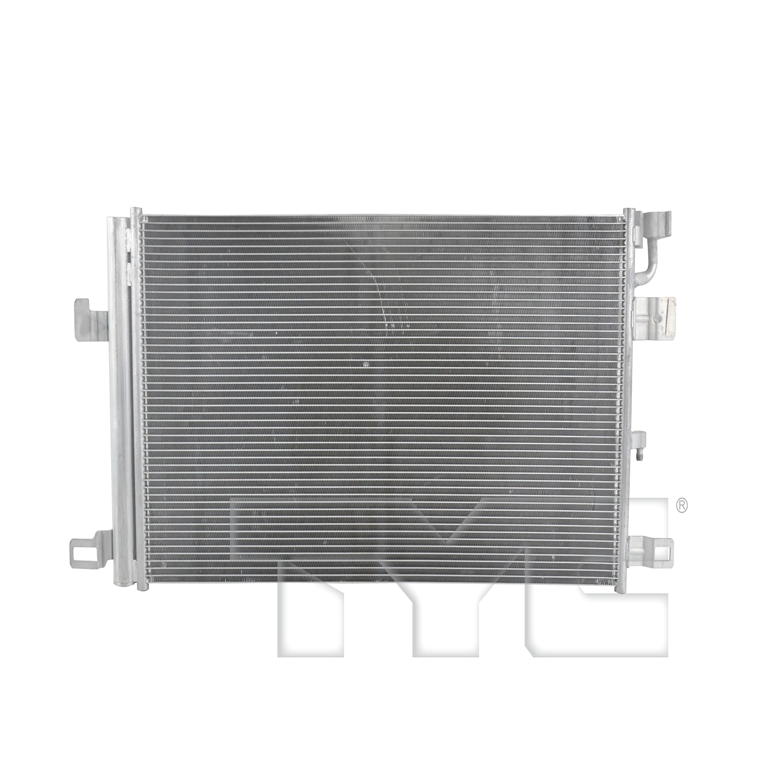 Audi A/C Condenser with OEM # 8W0 816 411 AA TYC #  30308