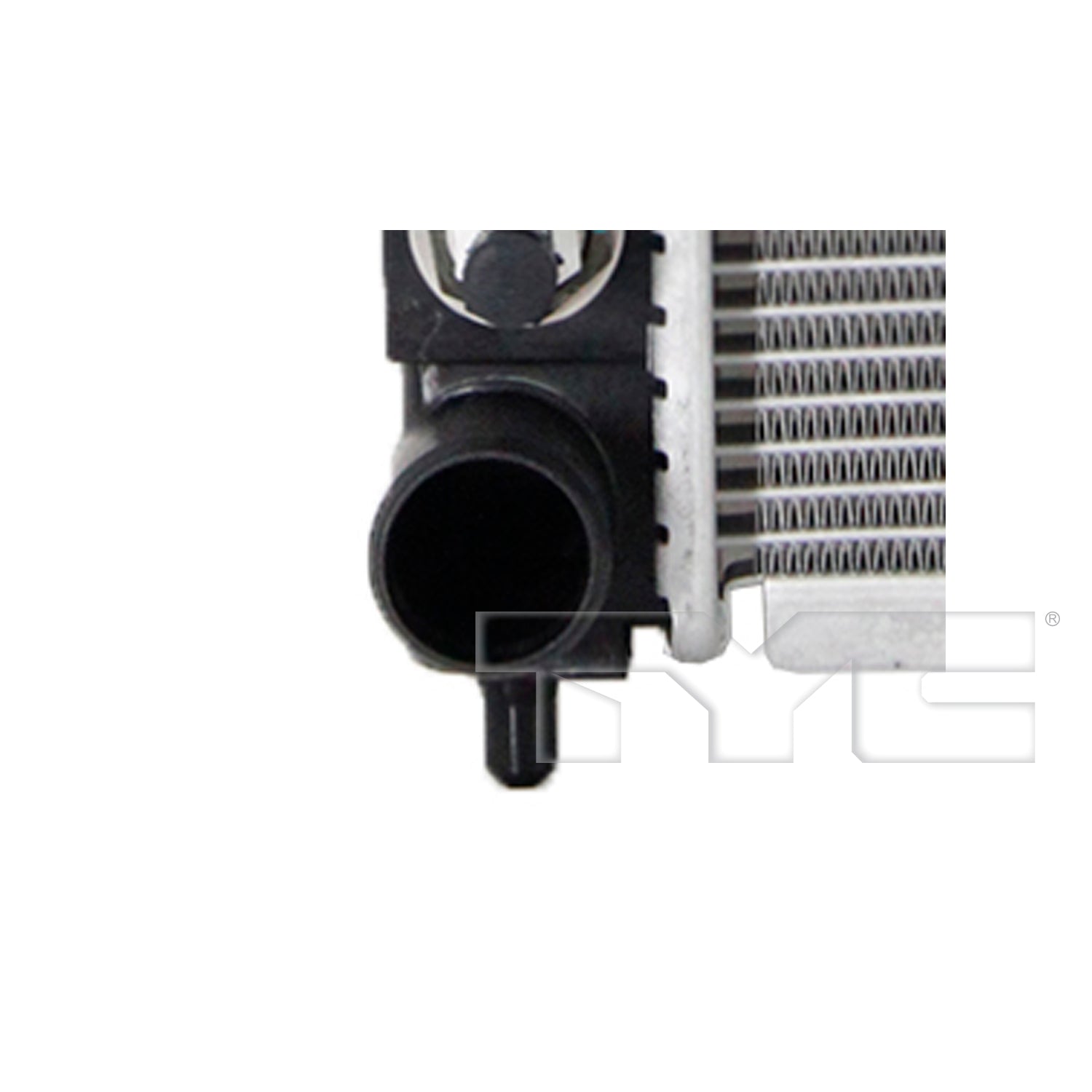 Hyundai Radiator with OEM #  25310-1U200 TYC #  13192