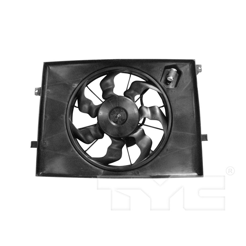 TYC Cooling Fan Assembly for Kia Soul 2010-2011 OEM # 25380-2K100