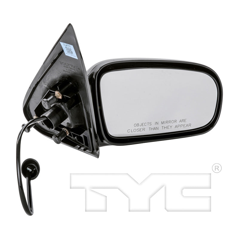 TYC Mirror for Chevrolet Cavalier 1995-2005 PASSENGER Side OEM # 22679781