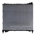 Land Rover Radiator with OEM #  LR162110 TYC #  13433