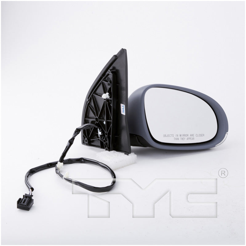 Volkswagen Passenger Side Mirror with OEM #  1K0 857 538 GRU TYC #  8610341