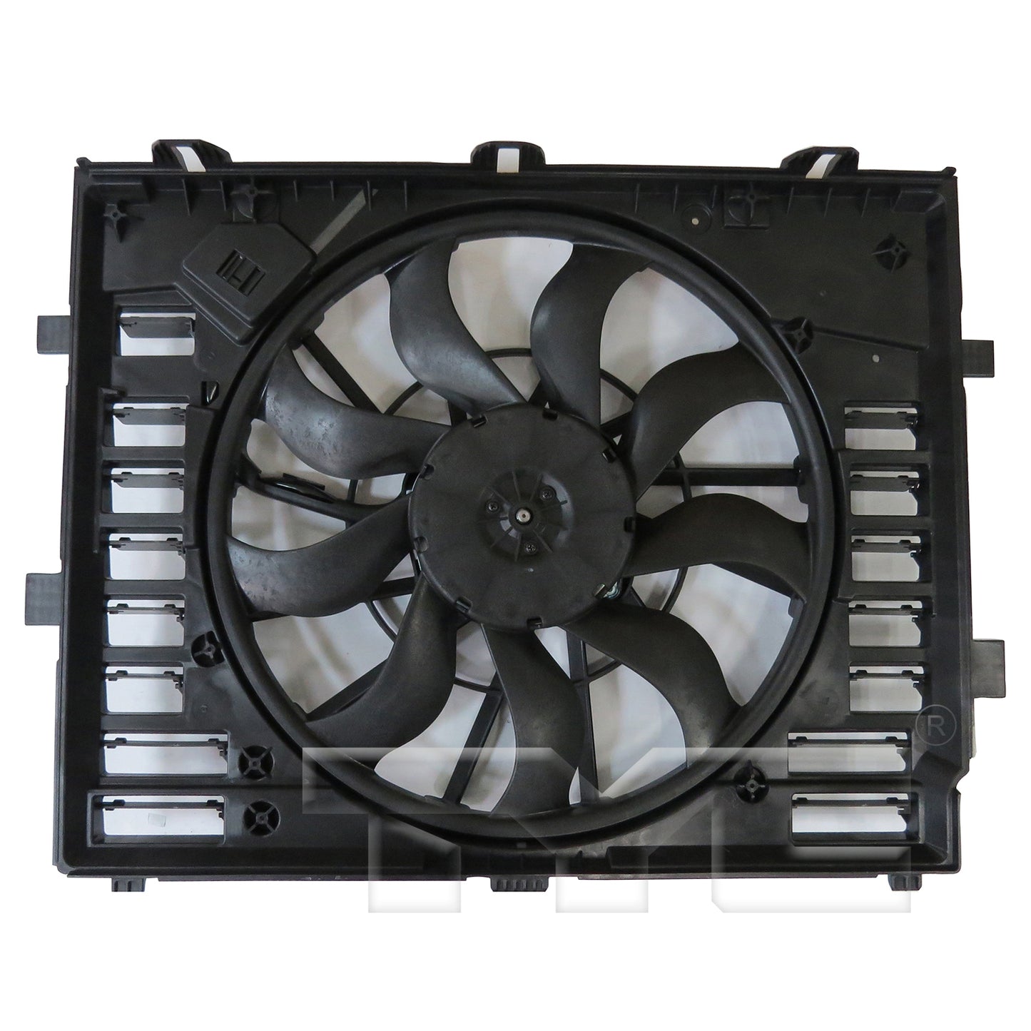TYC Cooling Fan Assembly for Porsche Cayenne 2011-2018 OEM # 958 106 061 20
