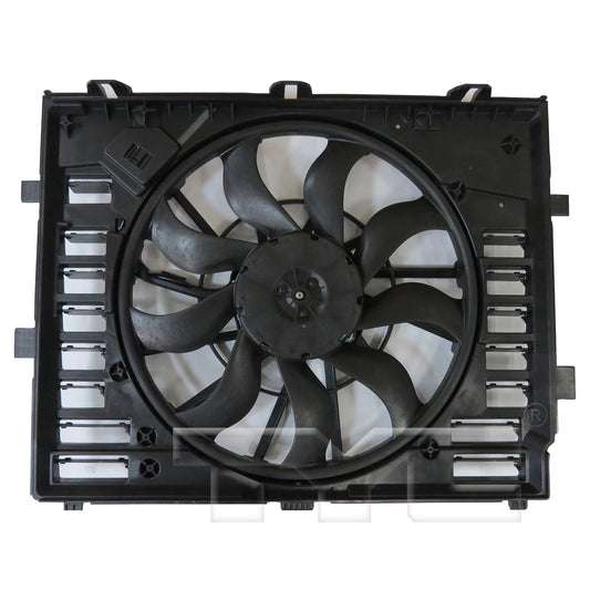 TYC Cooling Fan Assembly for Porsche Cayenne 2011-2018 OEM # 958 106 061 20