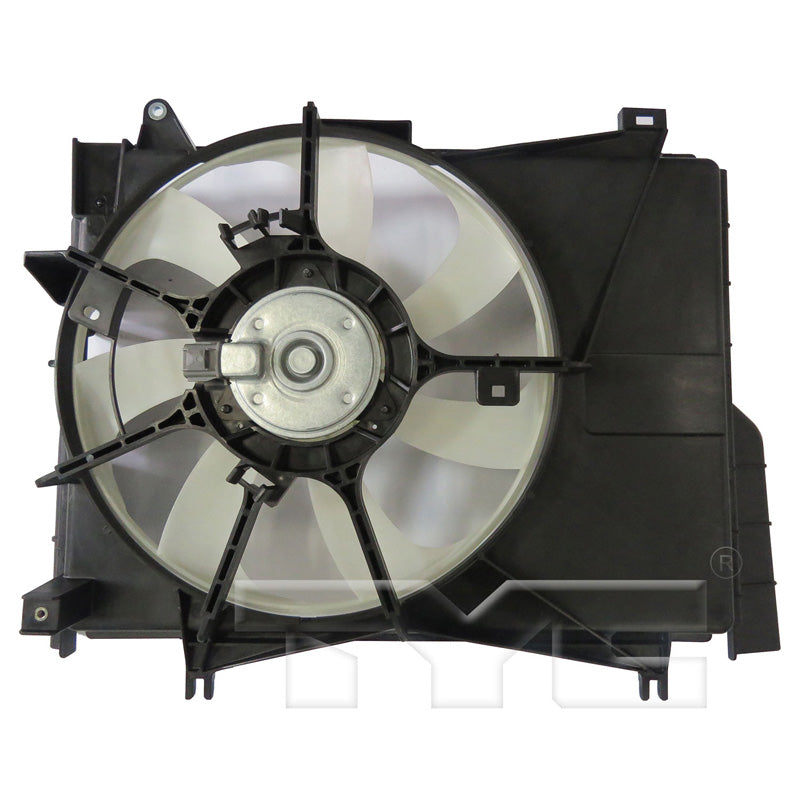 TYC Cooling Fan Assembly for Mitsubishi Mirage 2014-2024 AT Tans OEM # 1355A278