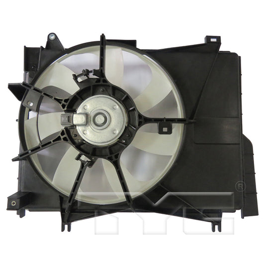 TYC Cooling Fan Assembly for Mitsubishi Mirage 2014-2024 AT Tans OEM # 1355A278