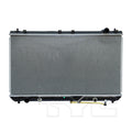 Lexus Toyota Radiator with OEM #  16410-AZ034 TYC #  2299