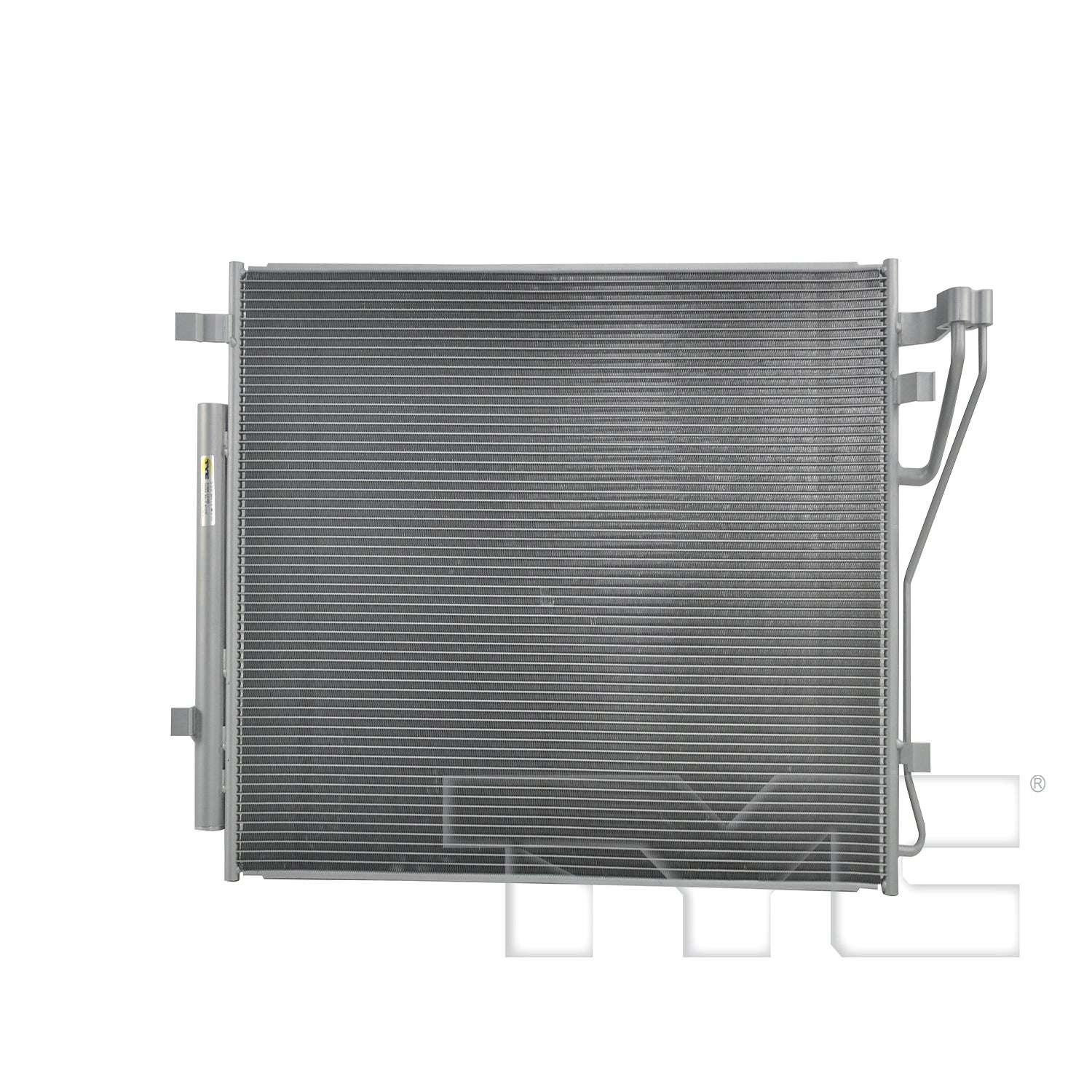 Hyundai A/C Condenser with OEM # 97606-L2100 TYC #  30254