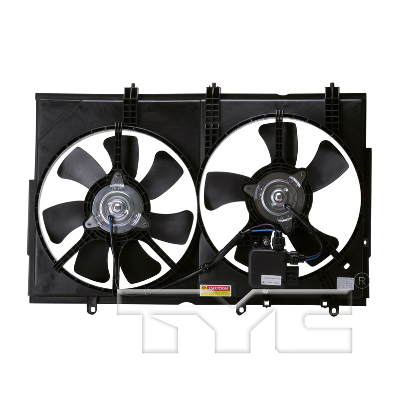 TYC Cooling Fan Assembly for Mitsubishi Outlander 2003-2006 See Note # 1355A124