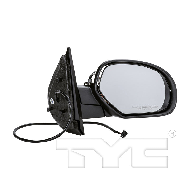 TYC Mirror for Chevrolet Suburban 1500 2007-2014 PASSENGER Side OEM # 20809968