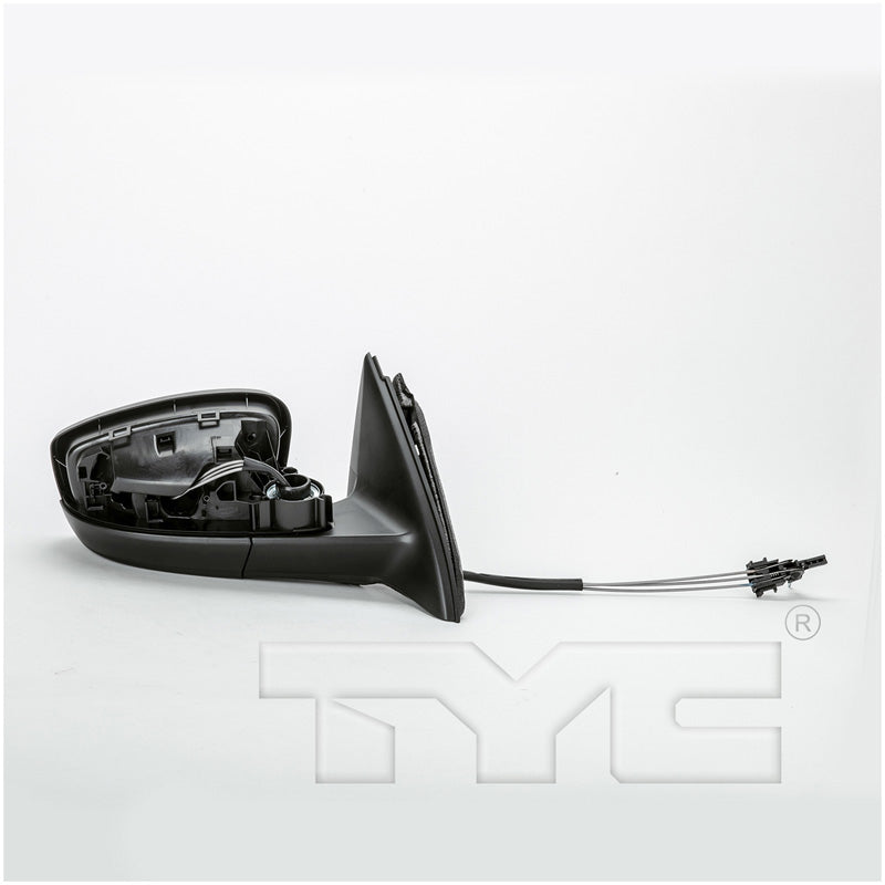 Volkswagen Passenger Side Mirror with OEM #  5C6 857 522 J TYC #  8610521