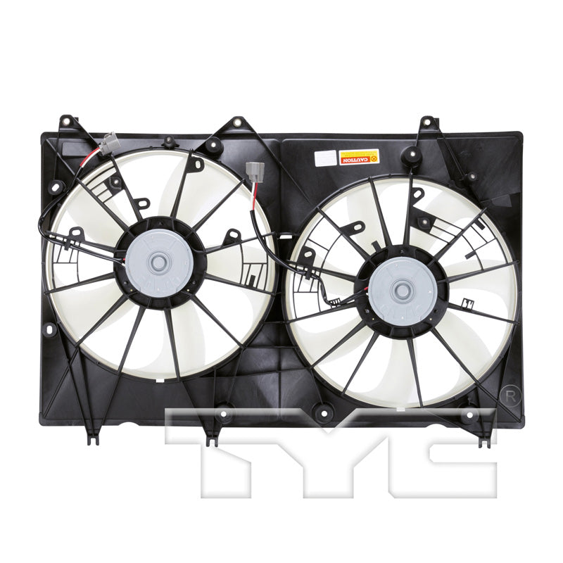 TYC Cooling Fan Assembly for Toyota Highlander 2008-2010 OEM # 16361-20250