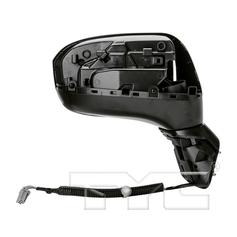 Honda Passenger Side Mirror with OEM #  76201-TR4-A01ZH TYC #  4711131