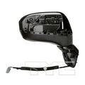 Honda Passenger Side Mirror with OEM #  76201-TR4-A01ZH TYC #  4711131