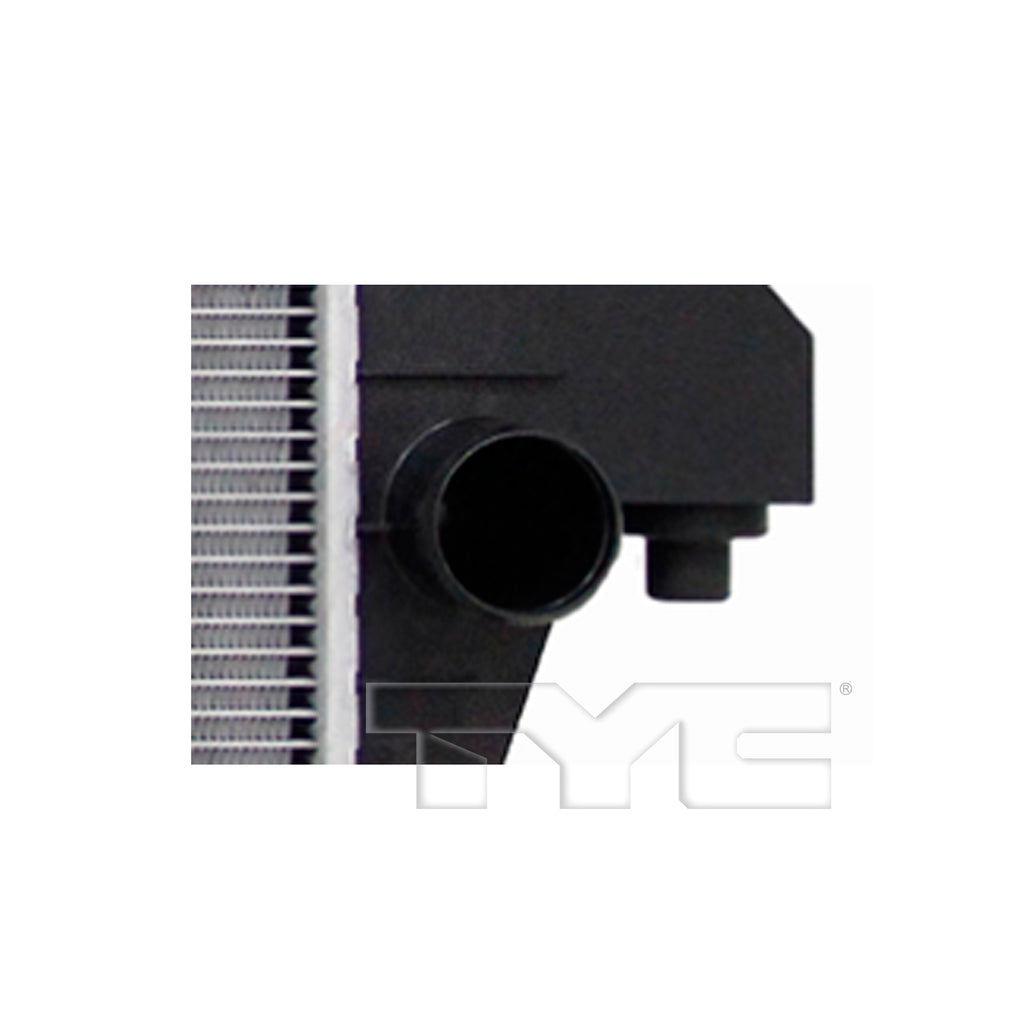 Dodge Radiator with OEM #  5290803AF TYC #  2583