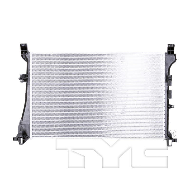 Fiat Radiator with OEM #  68202037AA TYC #  13513