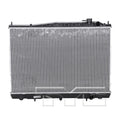 Nissan Radiator with OEM #  21410-9Z010 TYC #  2151