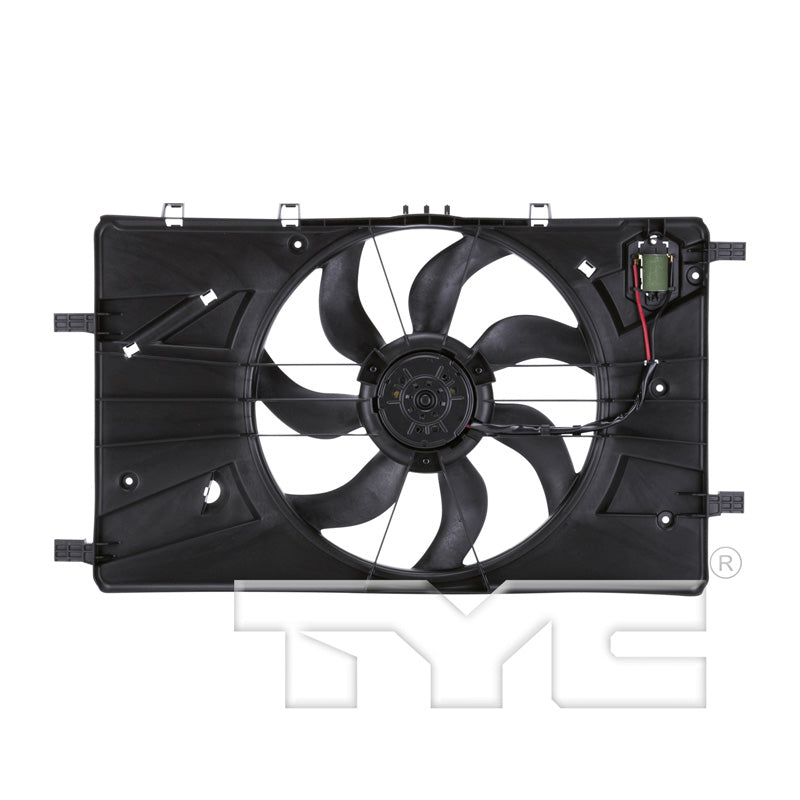 TYC Cooling Fan Assembly for Buick Verano 2012-2017 OEM # 13289627