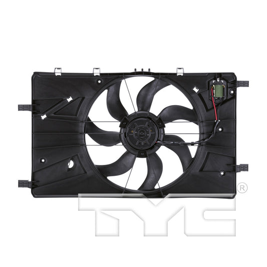 TYC Cooling Fan Assembly for Buick Verano 2012-2017 OEM # 13289627