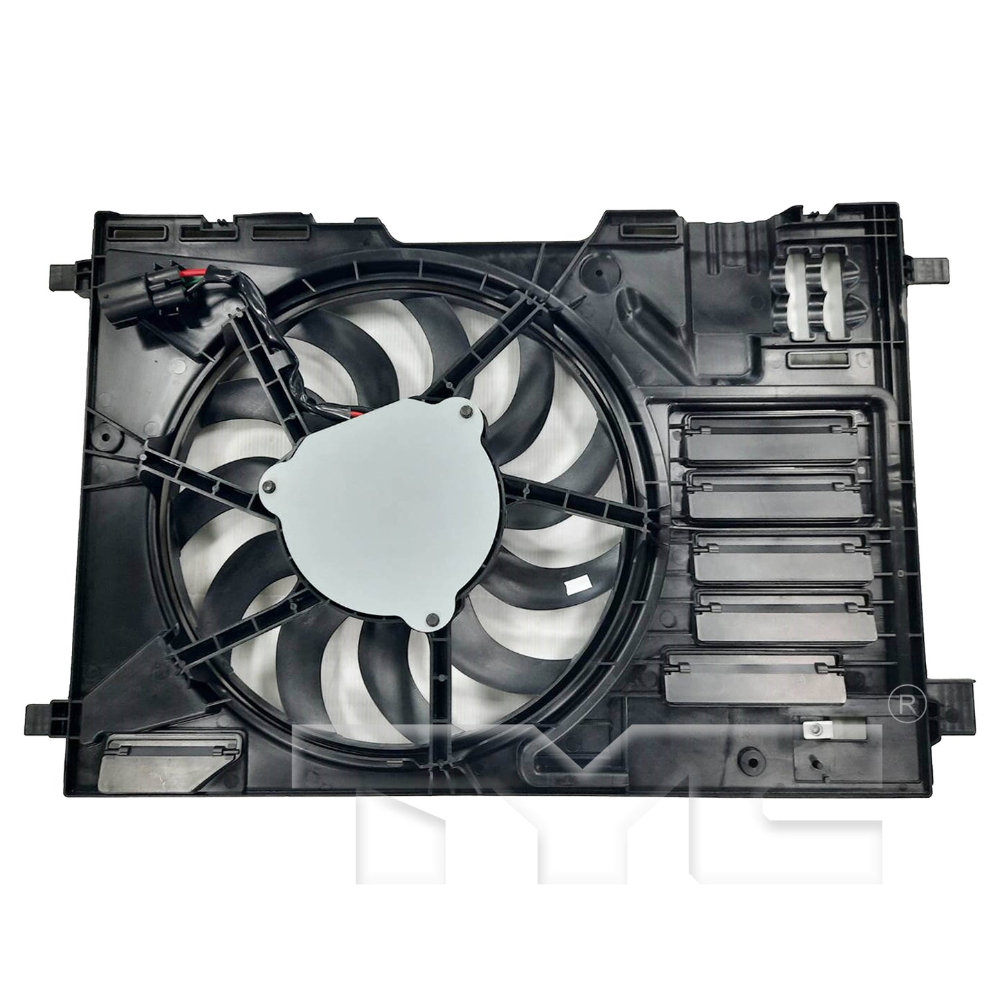 TYC Cooling Fan Assembly for Ford Transit Connect 2019-2023 OEM # KV6Z 8C607 B