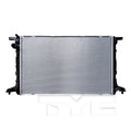 Audi Radiator with OEM #  8W0 121 251 AK TYC #  13665
