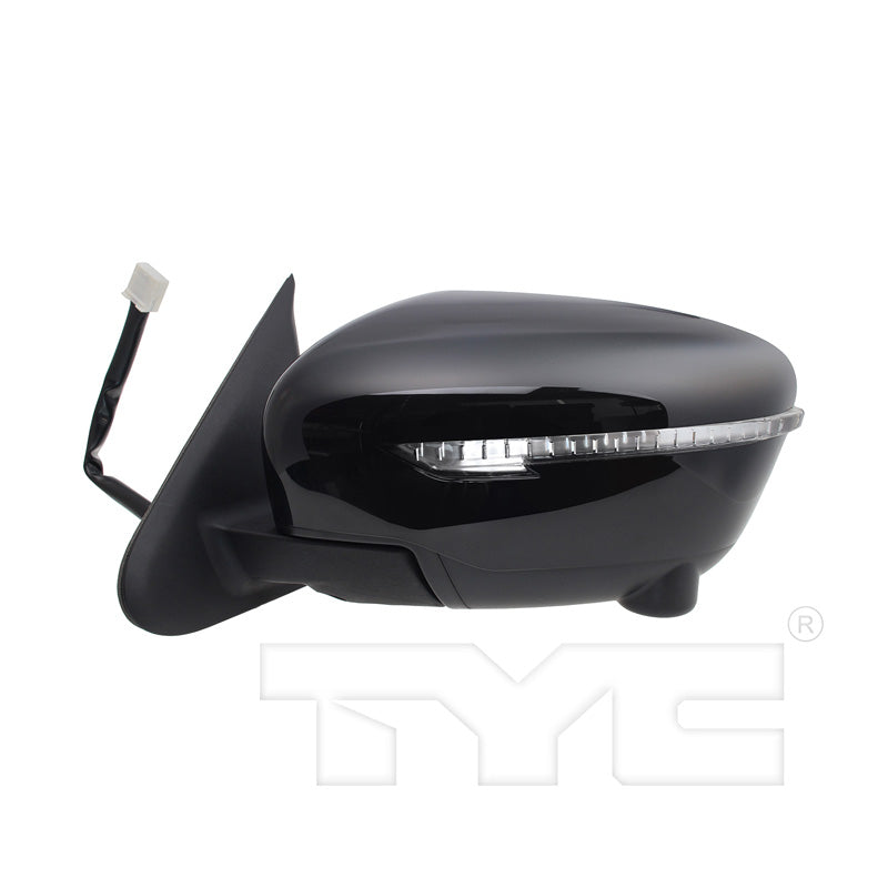 Nissan Driver Side Mirror with OEM #  96302-3YM5B TYC #  5820062
