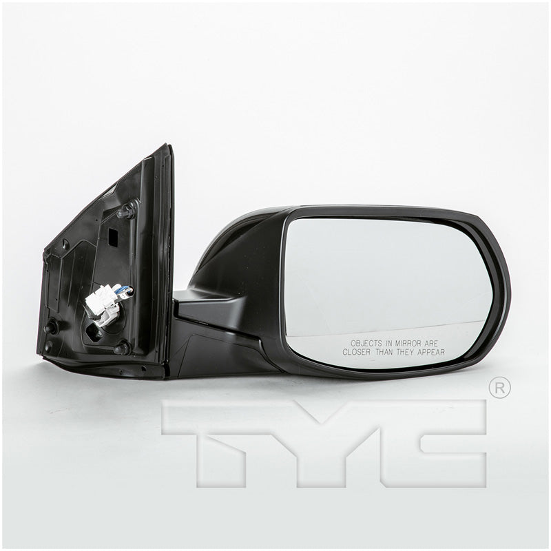 Honda Passenger Side Mirror with OEM #  76201-T0A-A11ZC TYC #  4750431