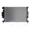Lincoln Radiator with OEM #  DG9Z 8005 E TYC #  13484