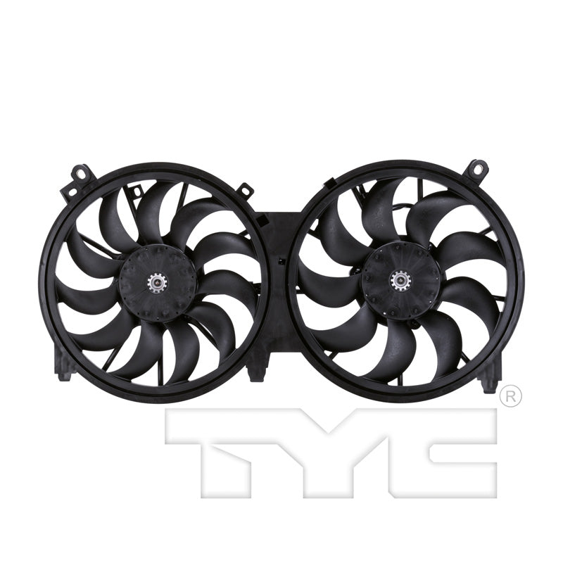 TYC Cooling Fan Assembly for Nissan Maxima 2009-2014 OEM # 21481-9N00A