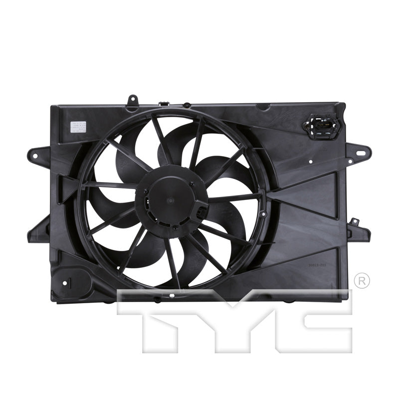 TYC Cooling Fan Assembly for Chevrolet Equinox 2010-2017 OEM # 15212798