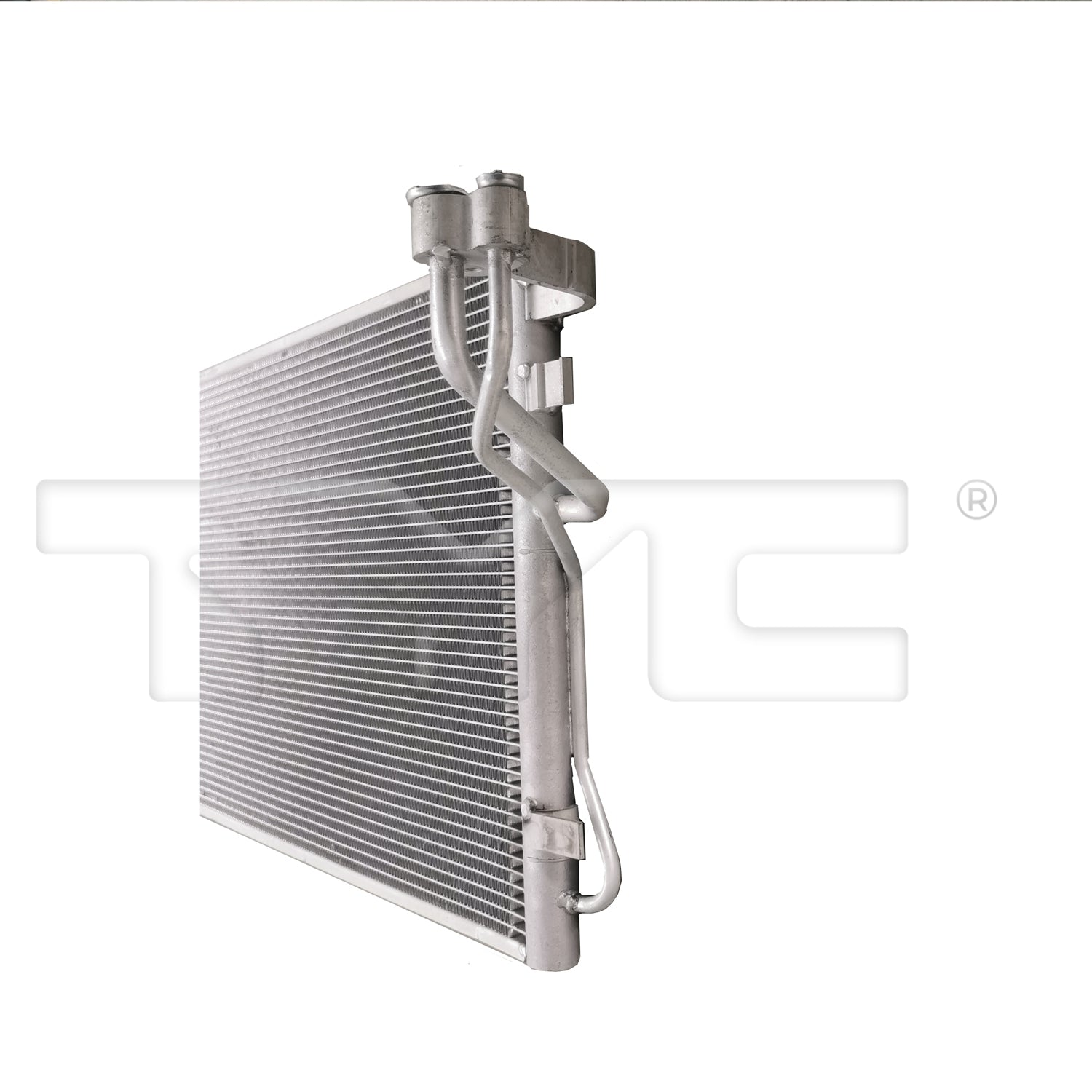 Hyundai A/C Condenser with OEM # 97606-E6001 TYC #  30076