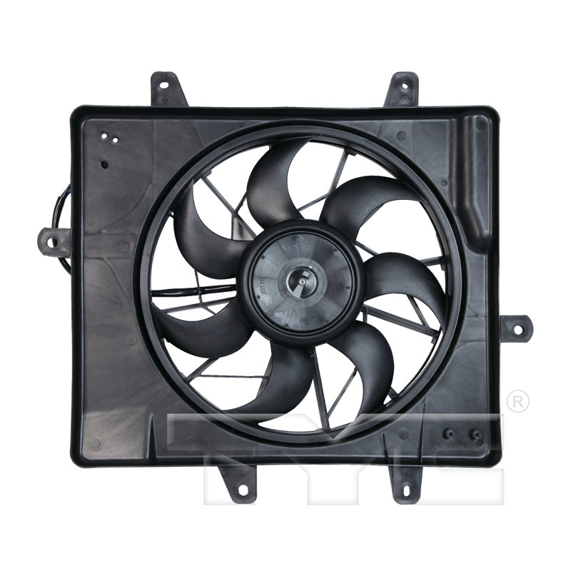 TYC Cooling Fan Assembly for Chrysler PT Cruiser 2001-2005 OEM # 5017407AA