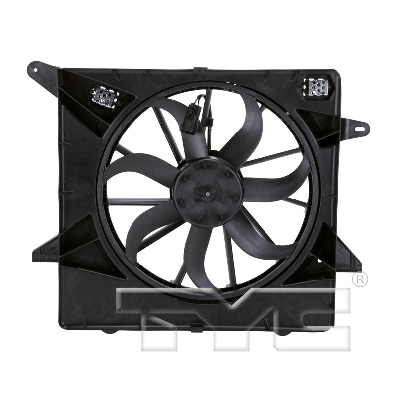 TYC Cooling Fan Assembly for Cadillac SRX 2010-2016 OEM # 20883034