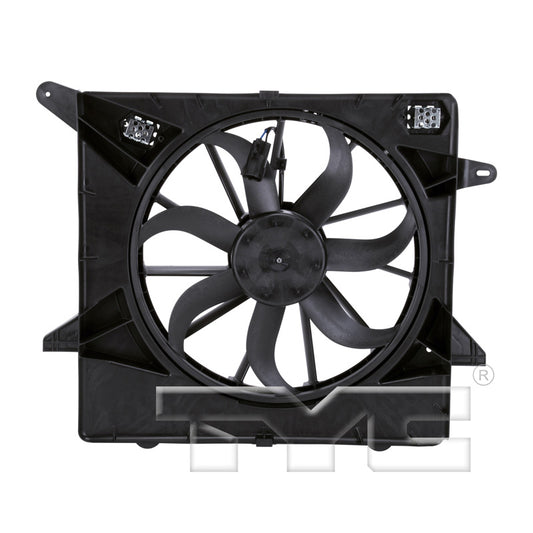 TYC Cooling Fan Assembly for Cadillac SRX 2010-2016 OEM # 20883034