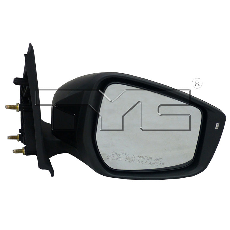 Nissan Passenger Side Mirror with OEM #  96301-9KK0B TYC #  5790431