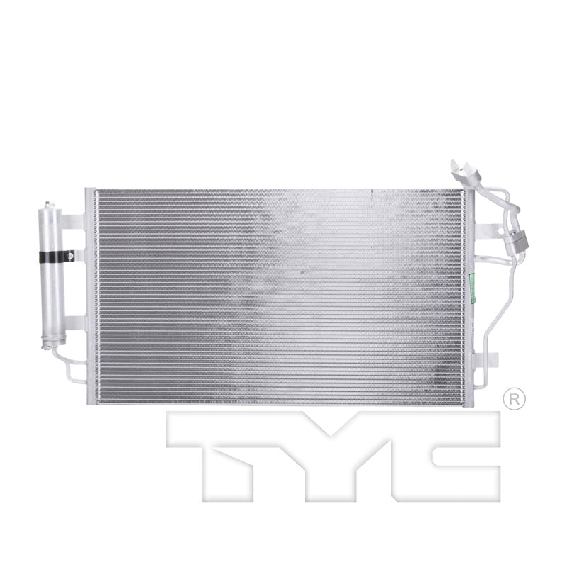 Nissan A/C Condenser with OEM # 92100-3NF0B TYC #  4368