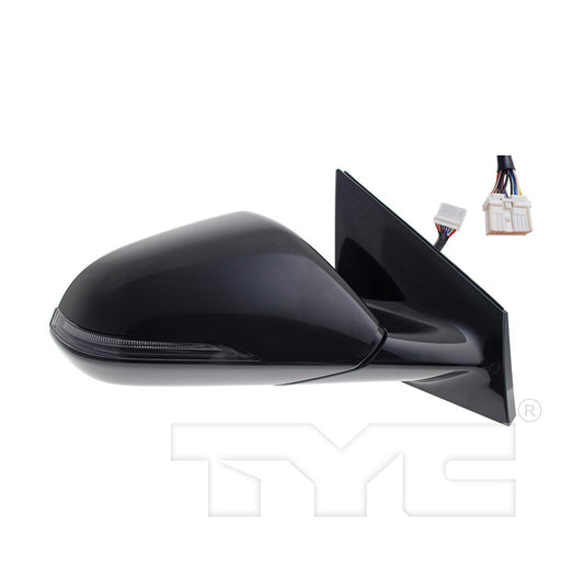 TYC Mirror for Hyundai Sonata 2018-2019 PASSENGER Side OEM # 87620-C2570