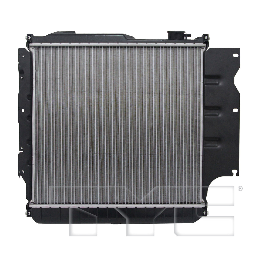 Jeep Radiator with OEM #  55037653AC TYC #  2841