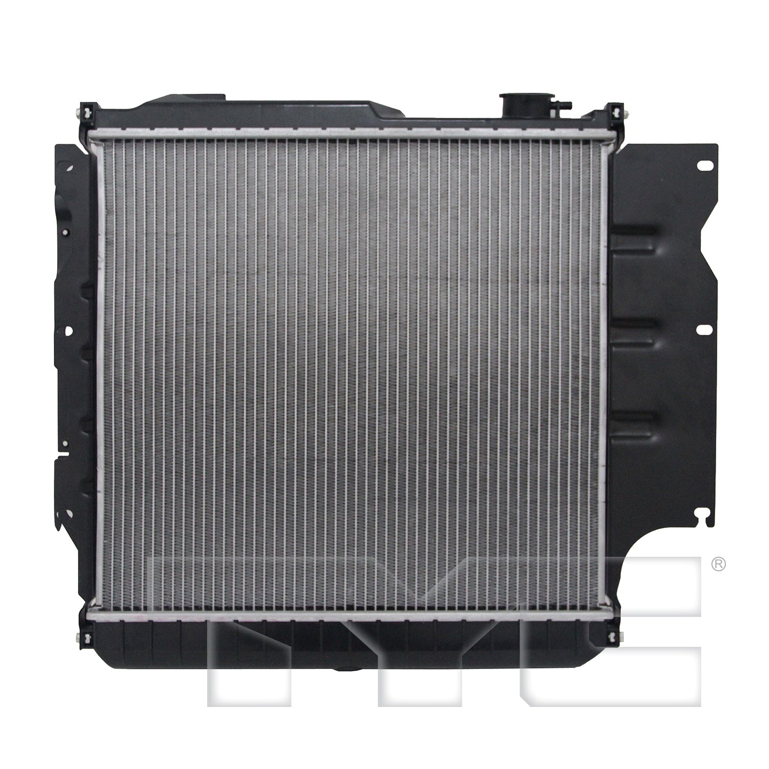 Jeep Radiator with OEM #  55037653AC TYC #  2841