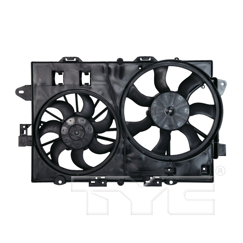 TYC Cooling Fan Assembly for Chevy Equinox 2006-2008 1st Design OEM # 19129813
